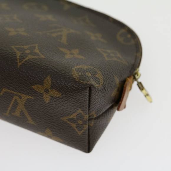 LOUIS VUITTON Monogram Pochette Cosmetic PM Pouch M47515 LV Auth tb026 - Picture 15 of 16